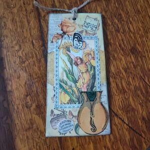 Vintage Style  Bookmark Fairy Design